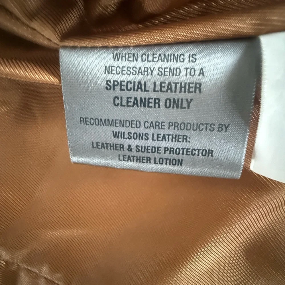 Wilsons Leather Women's Jacket Y2K Style Cut-Cloud-Large - Picture 7 of 11